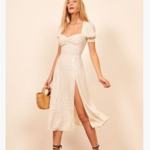 Reformation Polka dot dress